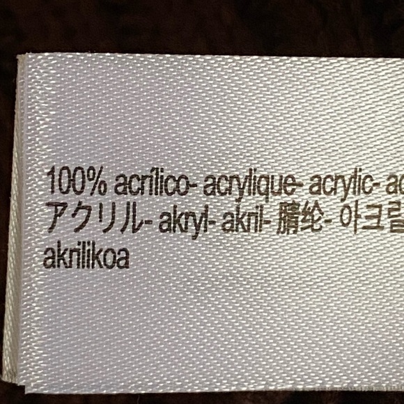 NWT. Zara Two-Toned Brown Rib Knit Cropped Sweater. Size M. - Picture 10 of 11